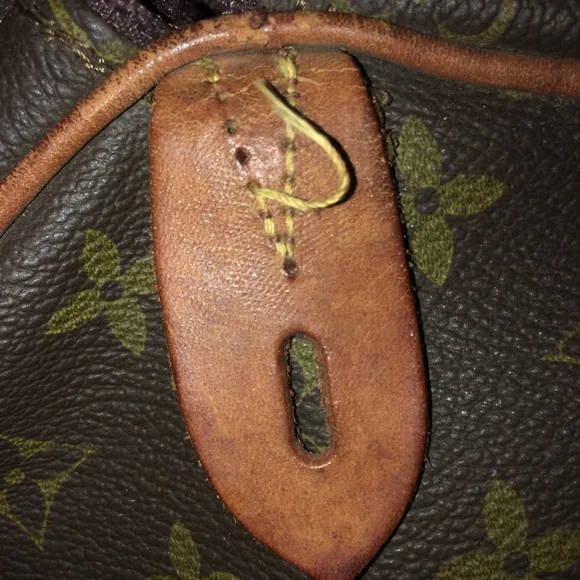 1980’s LV logo duffel bag
